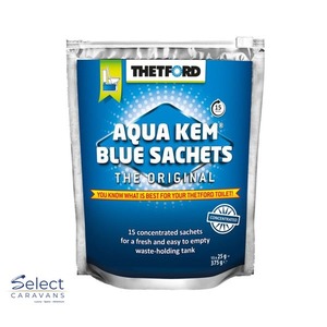 Accessories Plumbing Water: Thetford Aqua Kem Blue Sachets - 15Pk