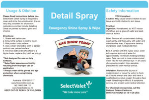 Products: Detail Spray – Emergency Shine