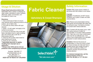 Products: Fabric Cleaner