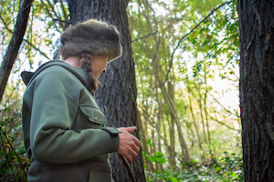 Possum Headband - Selke NZ high quality handcrafted leather & fabric hats