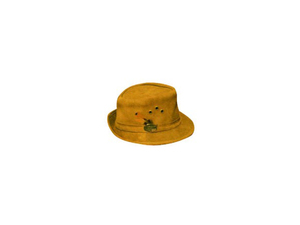 Products: Suede Trilby - Selke NZ high quality handcrafted leather & fabric hats