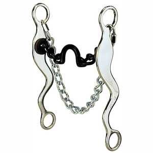 Horse Tack: Reinsman 534 Mike Beers Ported Chain Bit