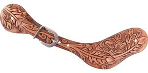 Mens Jeans And Clothing: Cashel Antique Leaf Spur Straps