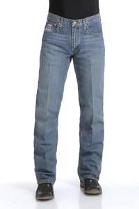 Mens Jeans: Cinch White Label Medium Stonewash