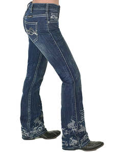 Womens Jeans: Cowgirl Tuff 25th Anniversary Bootcut Jeans