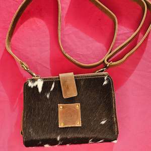 Branded Cowgirl Wallet - Brown