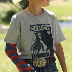 Kids Jeans And Clothing: Cinch Boys Roper Tshirt