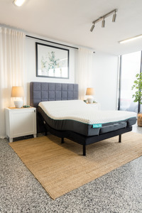 Products: The Titanium Mattress with Caelum Adjustable Base