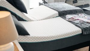 Titanium Mattress with Euro Hi-Lo Adjustable Base