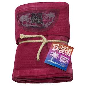Towel: BEACH TOWEL - WINE