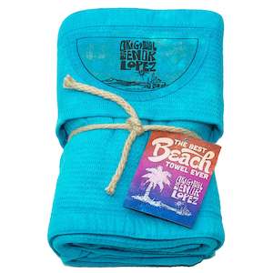Towel: BEACH TOWEL - TURQUOISE