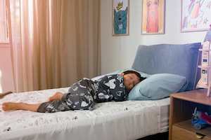 Weighted Pressure: Brolly Sheet with wings - Space