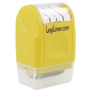 Handwriting: Legi Liner 12.5mm line Rolling Stamp