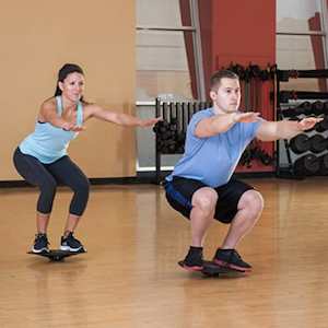 Balance Posture: Wobble Board