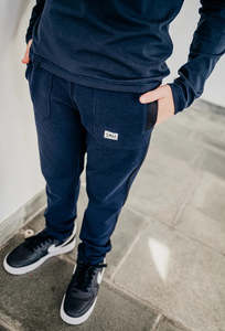 Best Sellers: Sam Sensory - Air Slim Track Pants - Navy blue