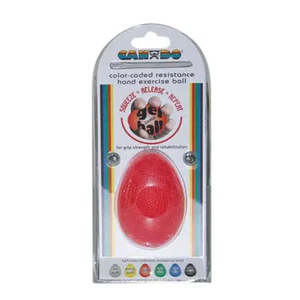 Egg-Shaped Gel Ball (Red)