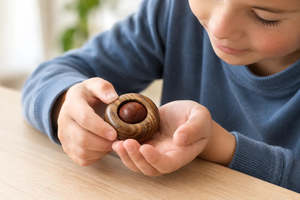 Wooden Palm Sensory Fidget