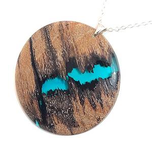 Pendant: Pohutukawa Turquoise