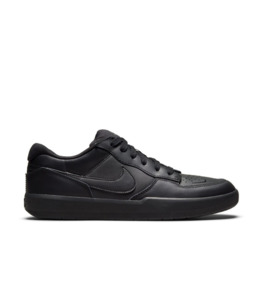 Products: Nike Sb Force 58 Premium Leather Shoe - Black / Black