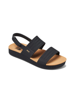 Reef Ladies Water Vista Sandal - Black / Tan