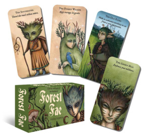 Lets See Everything You Have: Forest Fae Mini Affirmation Cards