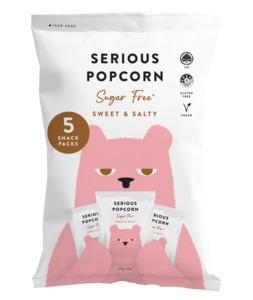 Sugar Free Sweet & Salty Popcorn Multipack (60g)