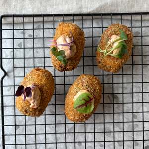 Chorizo & Sweet Potato Croquette