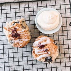 Lemon & Blueberry Scones