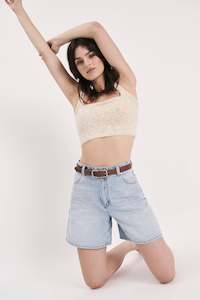 Rollas Womens: Super Mirage - Lyocell Blue