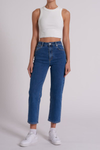 Abrand Womens Jeans: Venice Straight - Kirin