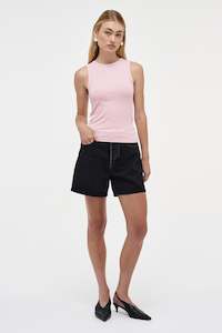 Neuw Womens Tops: Jonesy Singlet AM - Pink Salt