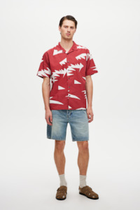 Dr Gonzo Art Shirt - Brick