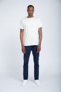 Lou Slim Twill - Navy