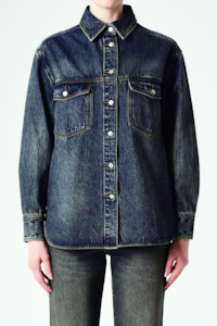 Amarillo Over Shirt - Pure Indigo