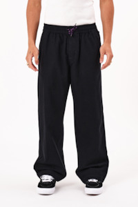 Abrand Mens: A5 Tortetto Canvas Pant - Black Magic