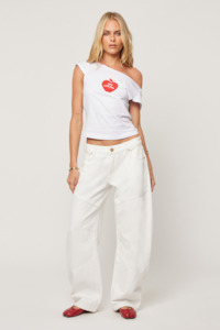 Abrand Womens: 99 Barrel - White Gold