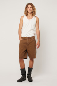 Big Electric Canvas Short - Caramel