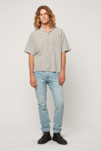 Mens Shirts: Earth Stripe Bowler
