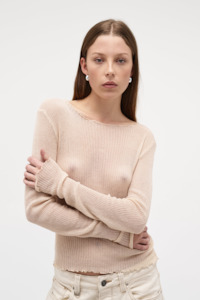 Neuw Womens Tops: New Zadie - Cream White
