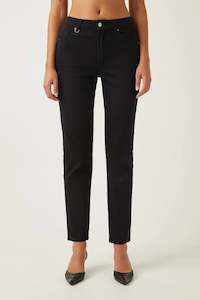 Neuw Womens Jeans: Lexi Straight - Stay Black