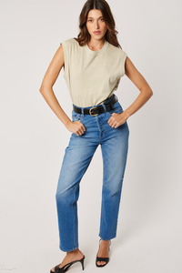 Rollas Womens: Loulou Straight - Iris