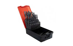 Drilling: ICCONS HSS-R Twist Drill Kit 25 Pce - For Metal