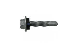 Self Drilling Hex with Sealing Washer - Fine Thread