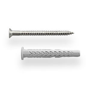 Friulsider FM-X5 Nylon Frame Fixing - Countersunk - Stainless Steel