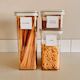 3 Square Pantry Storage Container Set