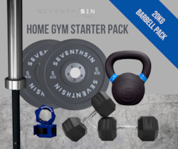 20kg Barbell Functional Fitness Home Gym Starter pack