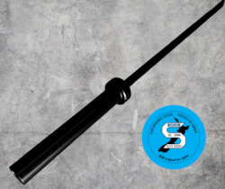 Men's Elite Series Olympic Bar - 20kg, All Black bar