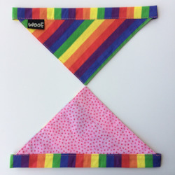 Dog Bandana - Tie on style