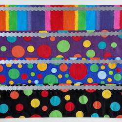 Clown Cats: Reflective trim - Add-on for any cat collar cover