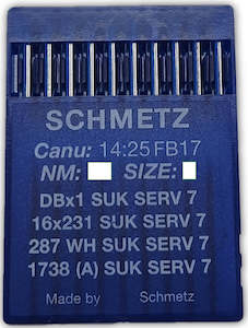 Needles: Schmetz Plain Sew Machine Medium Ballpoint Needles.
